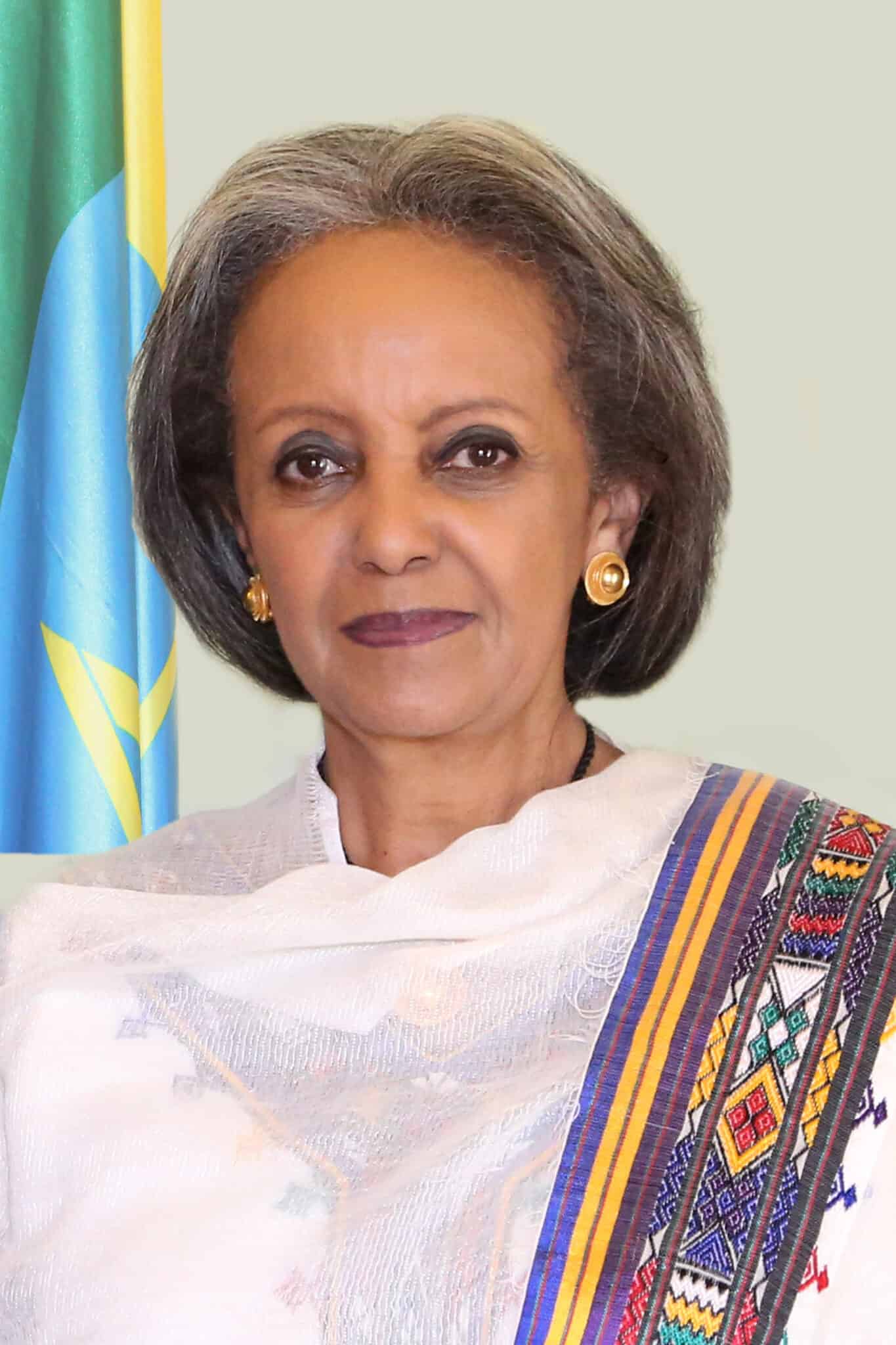 Official Portrait President Sahle Work Zewde